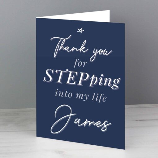 (product) Personalised Stepdad Card