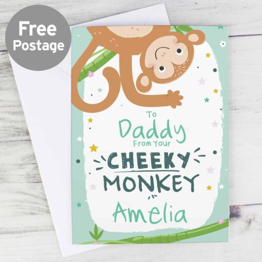 (product) Personalised From Your Cheeky Monkey Card