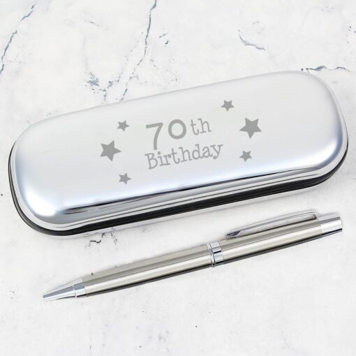 (product) 70th Birthday Pen & Box