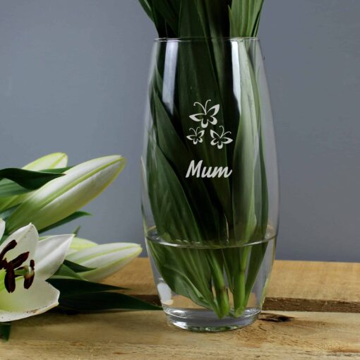(product) Mum Tapered Bullet Vase