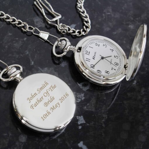(product) Personalised Pocket Fob Watch