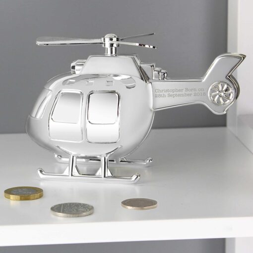 (product) Personalised Helicopter Money Box