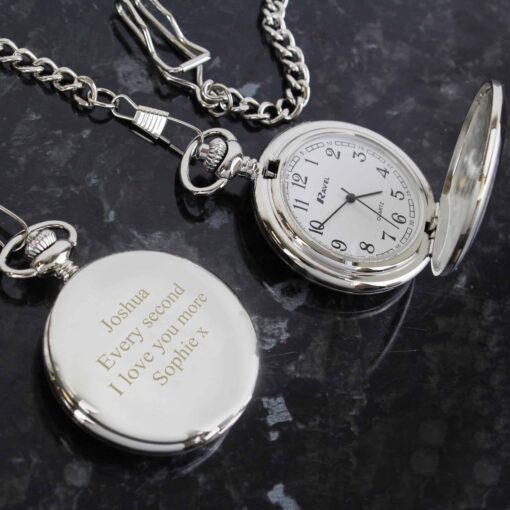 (product) Personalised Formal Pocket Fob Watch