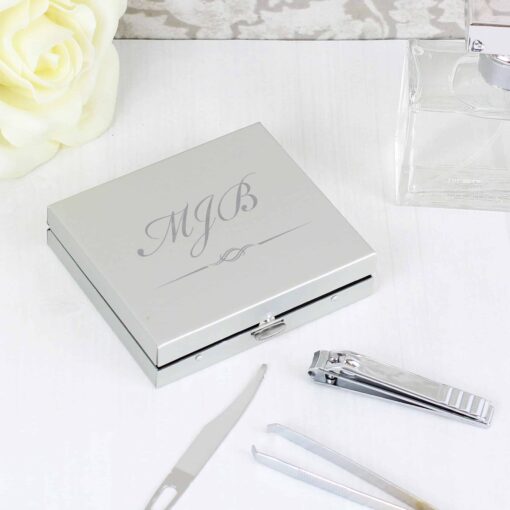 (product) Personalised Initials Manicure Set