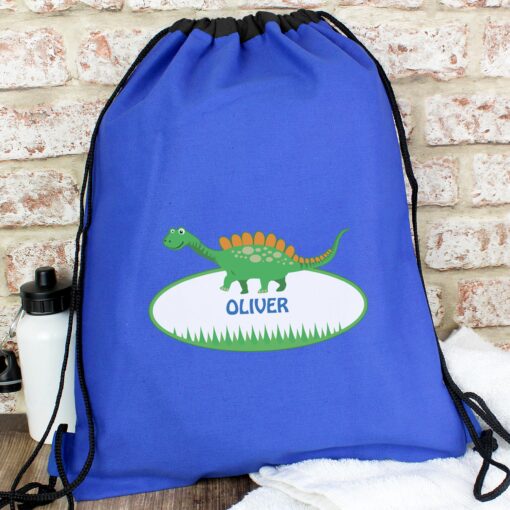 (product) Personalised Dinosaur Swim & Kit Bag