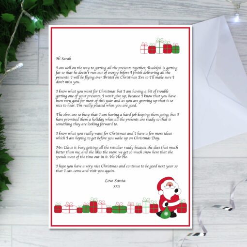 (product) Personalised Santa Letter