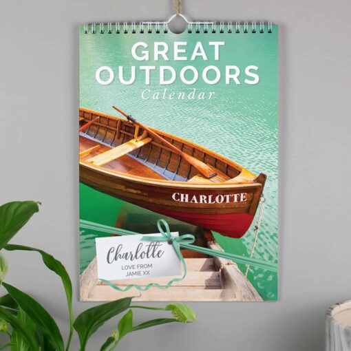 (product) Personalised A4 Great Outdoors Calendar