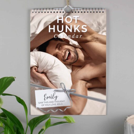 (product) Personalised A4 Hot Hunks Calendar
