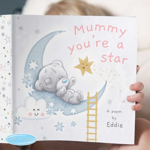 (product) Personalised Tiny Tatty Teddy Mummy You're A Star Poem Book
