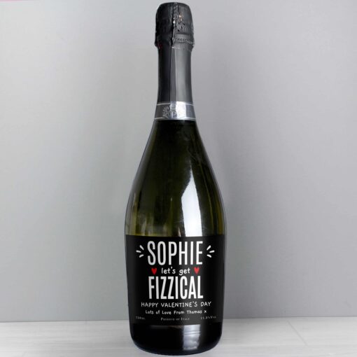 (product) Personalised Let's Get FIZZICAL Prosecco