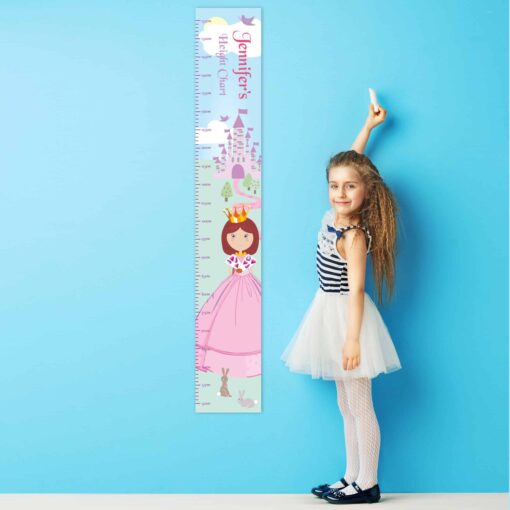 (product) Personalised Fairy Tale Princess Height Chart