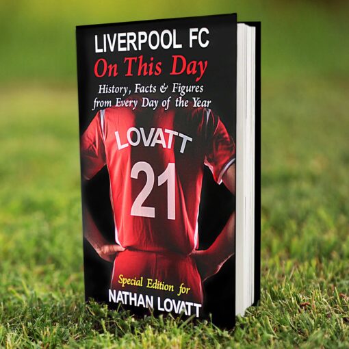 (product) Personalised Liverpool On This Day Book