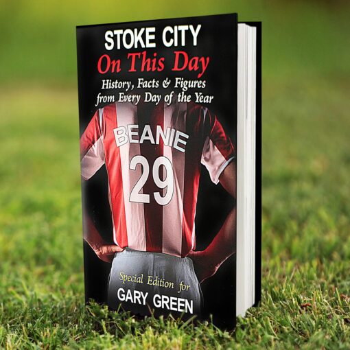 (product) Personalised Stoke On This Day Book