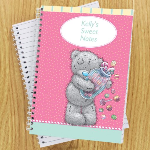(product) Personalised Me to You Candy Girl A5 Notebook