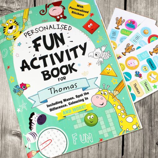 (product) Personalised Activity Book with Stickers