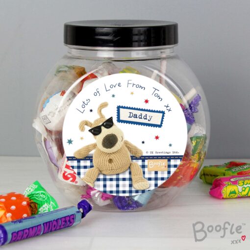 (product) Personalised Boofle Stars Sweet Jar