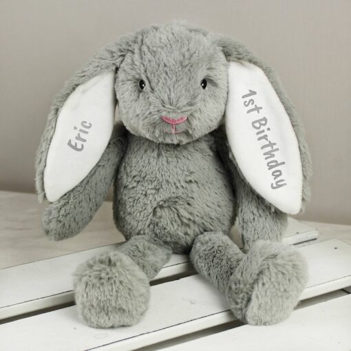 (product) Personalised Bunny Rabbit Soft Toy
