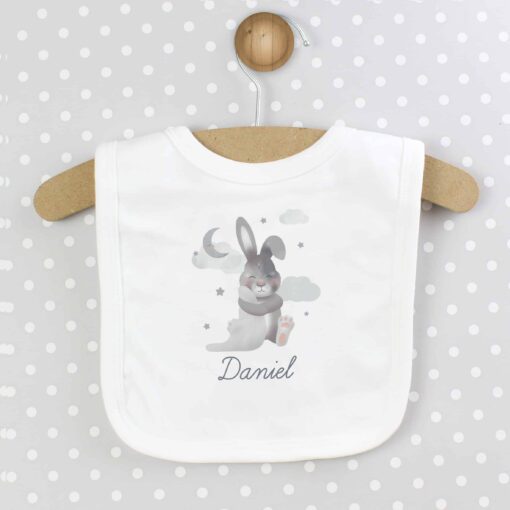 (product) Personalised Baby Bunny Bib