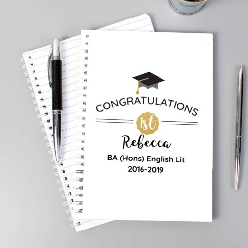 (product) Personalised Graduation A5 Notebook