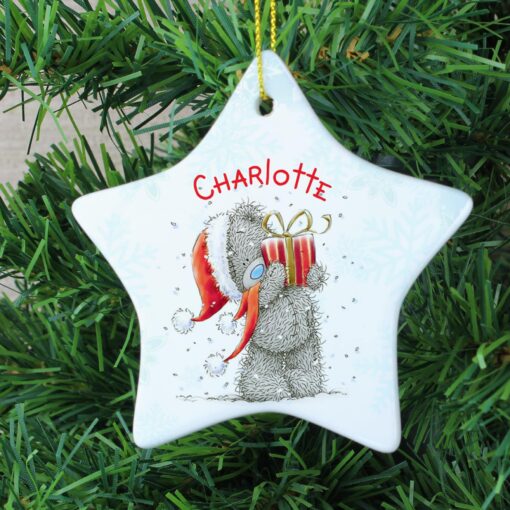 (product) Personalised Me To You Star Christmas Decoration