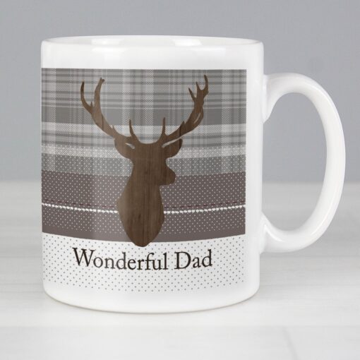 (product) Personalised Highland Stag Mug