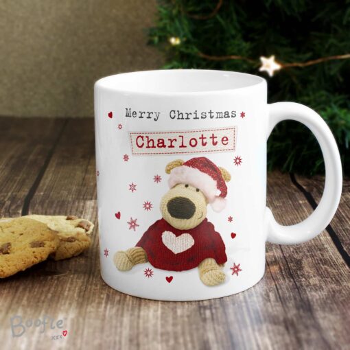 (product) Personalised Boofle Christmas Love Mug