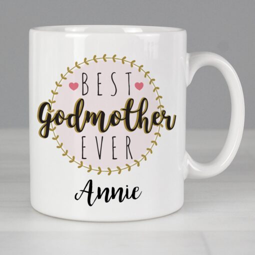 (product) Personalised 'Best Godmother' Mug