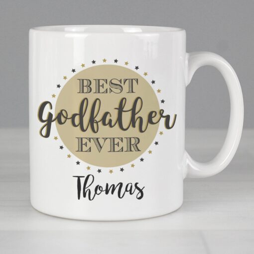 (product) Personalised Best Godfather Mug