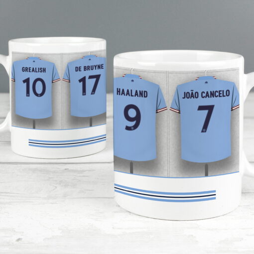 (product) Manchester City Football Club Dressing Room Mug