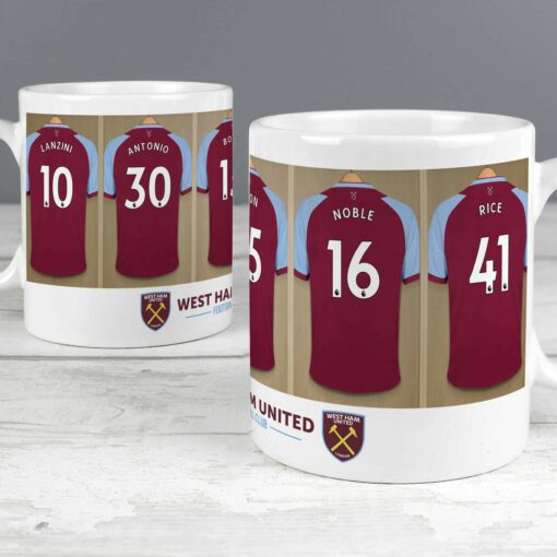 (product) West Ham United Football Club Dressing Room Mug
