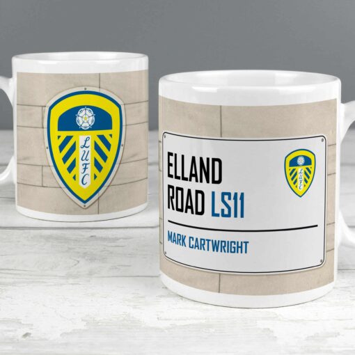(product) Leeds United FC Street Sign Mug