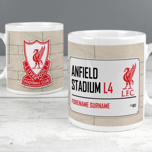 (product) Liverpool FC Street Sign Mug
