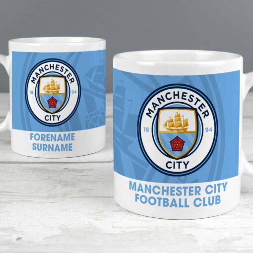 (product) Manchester City FC Bold Crest Mug