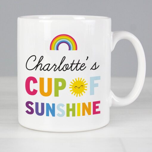 (product) Personalised Rainbow Cup of Sunshine Mug