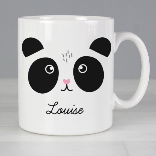 (product) Personalised Cute Panda Face Mug