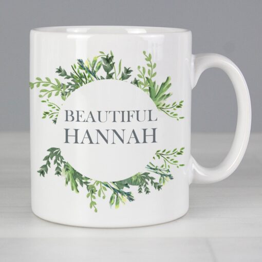 (product) Personalised Botanical Mug