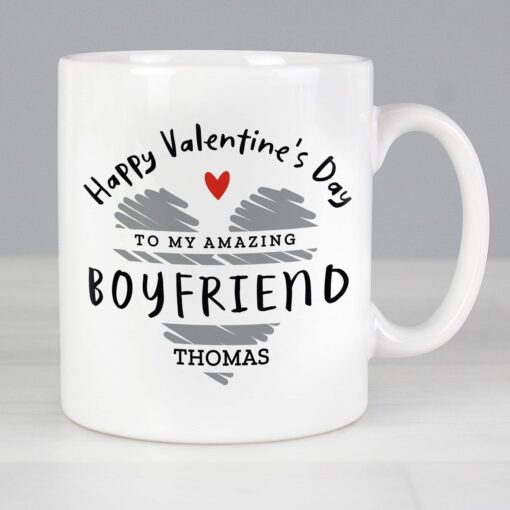 (product) Personalised Happy Valentine's Day Mug