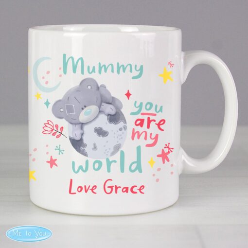 (product) Personalised You Are My World Me To You Mug