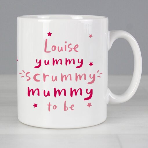 (product) Personalised Yummy Scrummy Mummy To Be Mug
