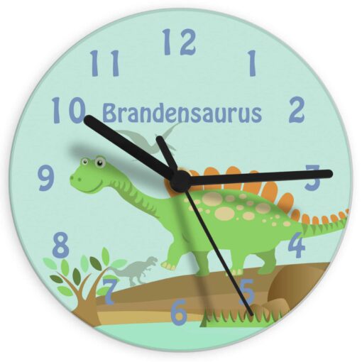 (product) Personalised Dinosaur Clock
