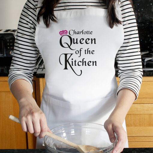 (product) Personalised Queen of the Kitchen Apron