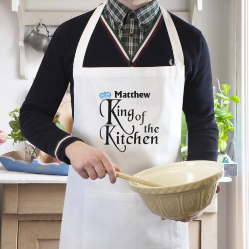 (product) Personalised King of the Kitchen Apron