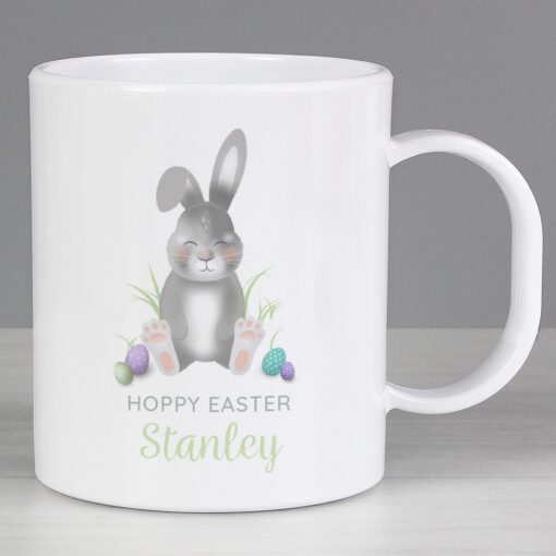 (product) Personalised Easter Bunny Plastic Mug