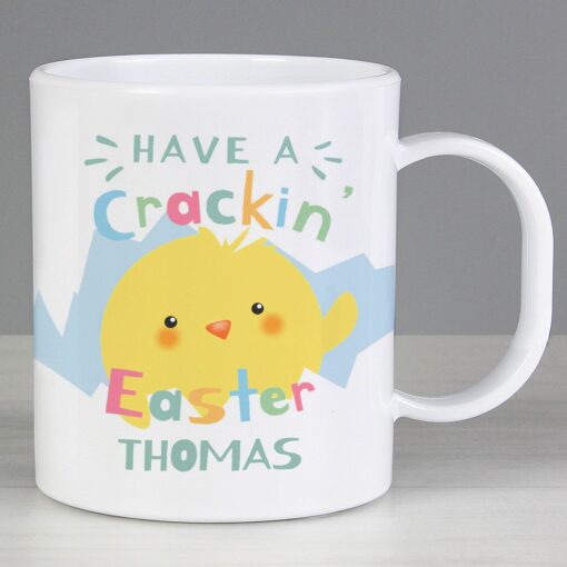 (product) Personalised Have A Cracking Easter Plastic Mug