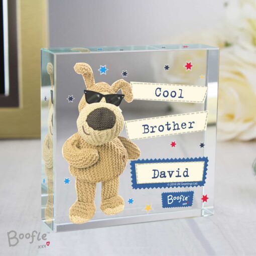 (product) Personalised Boofle Stars Large Crystal Token