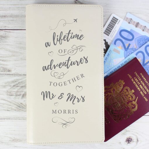 (product) Personalised A Lifetime Of... Travel Document Holder