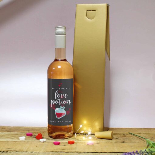 (product) Black Love Potion Rose Wine Set