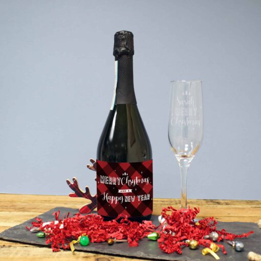 (product) Merry Christmas Prosecco Gift Set