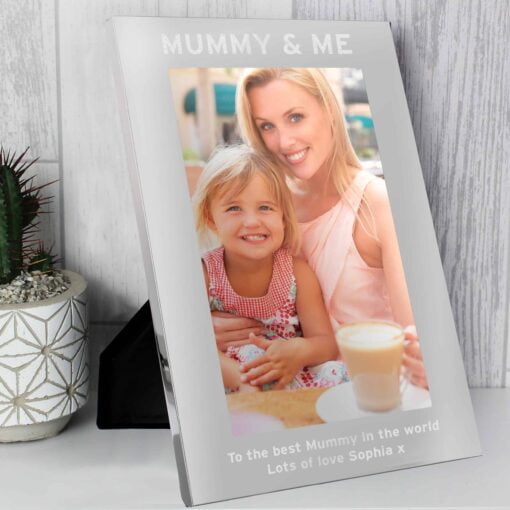 (product) Personalised & Me 5x7 Silver Photo Frame