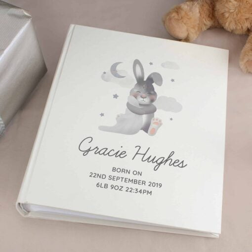 (product) Personalised Baby Bunny Album with Sleeves